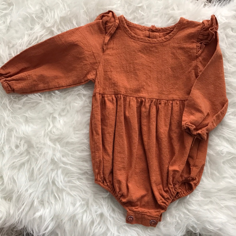 Baby long sleeve romper